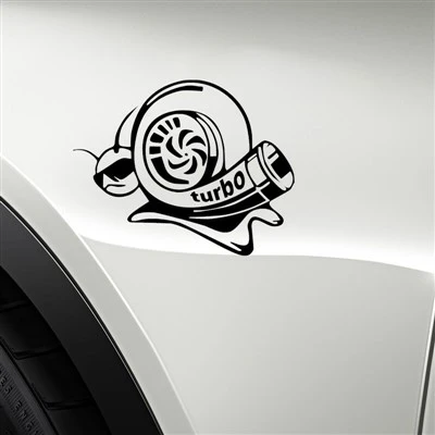 Stiker Snail Turbo Untuk Mobil