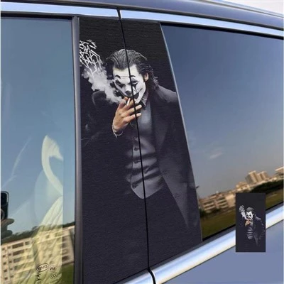 Kit Stiker Kartun Pilar B Penggunaan Mobil