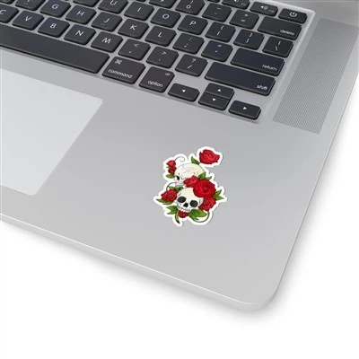 Stiker Kerangka Mawar