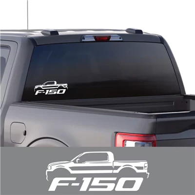 ET11368# Ford F150 Vinyl Decal Car Body Window
