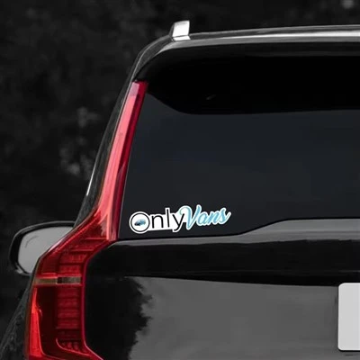 Hanya stiker mobil lucu untuk van
