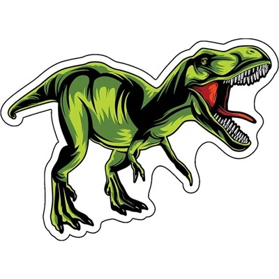 Stiker Dinding Dinosaurus Perekat