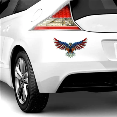 Stiker Mobil Elang Botak Amerika