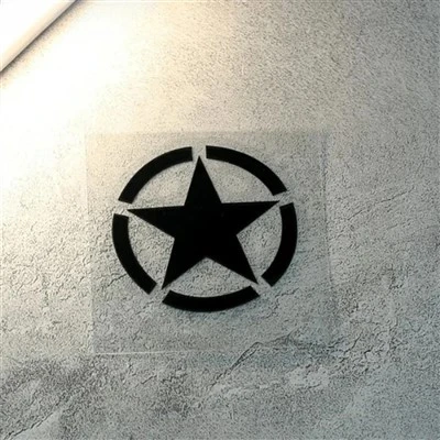 Tentara lima - stiker reparasi bintang runcing