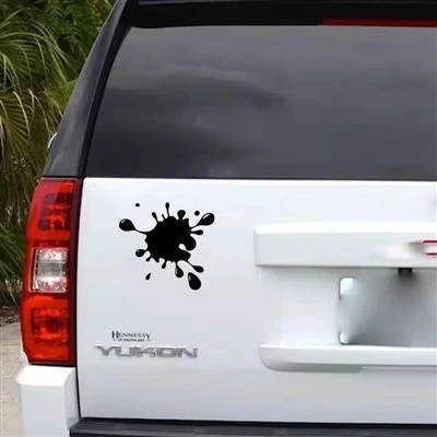 Stiker Mobil Lucu Noda Percikan