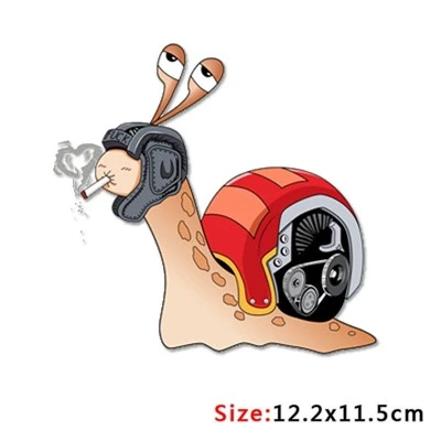 Stiker stiker siput kartun untuk mobil