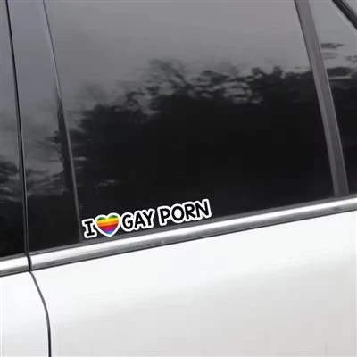 Saya Suka Stiker Porno Gay Untuk Mobil