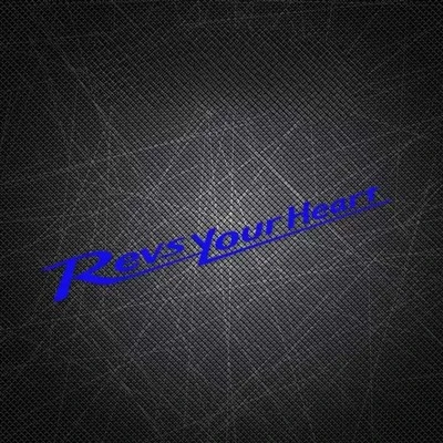 Revs Heart Your Heart Waterproof Stiker