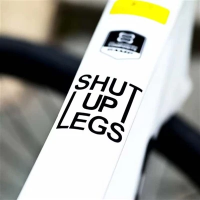 2 pcs diam stiker sepeda kaki