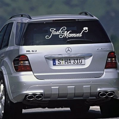 Stiker Dacal Jendela Mobil Huruf Cantik