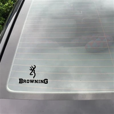 Stiker rusa tubuh kecoklatan
