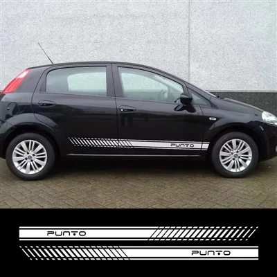 Stiker Garis Sisi Panjang Mobil