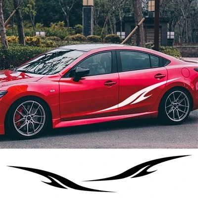 Decals Stiker Sports Balap Mobil Auto Vinyl