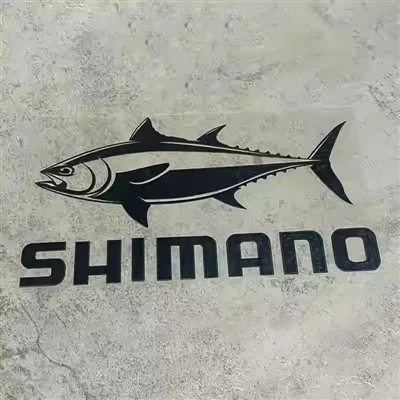Stiker penata gaya mobil untuk pergi memancing shimano