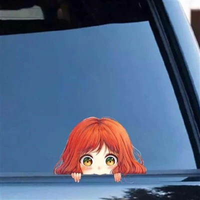 Pengikat Mobil Gadis Kartun