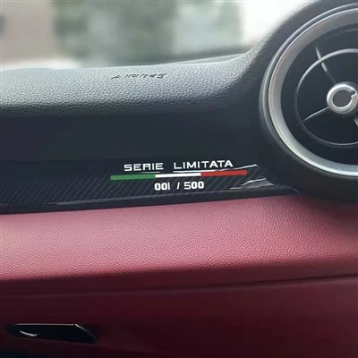 Stiker Edisi Konsolelimen untuk Alfa Romeo
