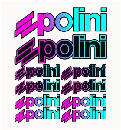 Kreativitas stiker mobil untuk sepeda motor polini