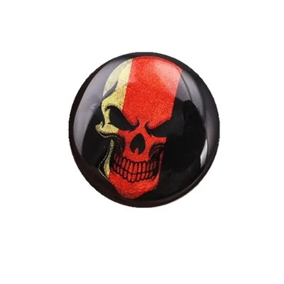Stiker Bendera Nasional Resin Epoksi Kustom