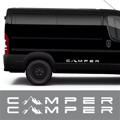 Stiker Stiker Mobil Camper Mountain