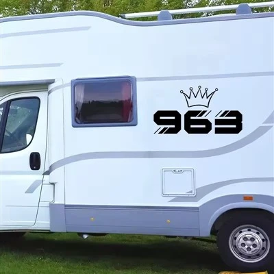 Desain Stiker Vinyl Untuk Camper