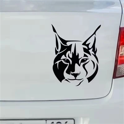 Decals vinil stiker mobil lynx hewan