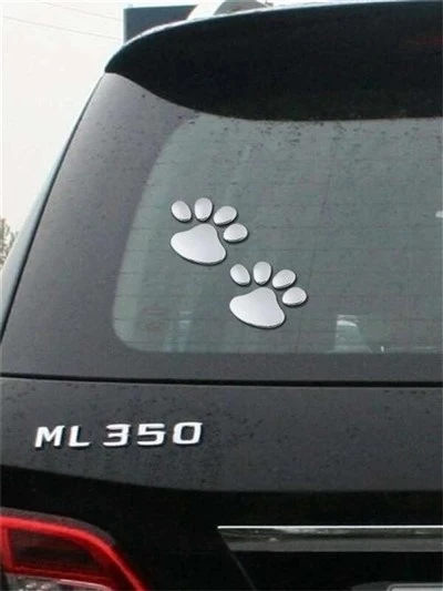 Stiker Mobil Stiker Hewan Peliharaan 3d
