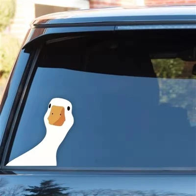 Stiker Bebek Untuk Jendela Mobil