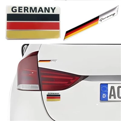Emblem Mobil Auto Aluminium Jerman