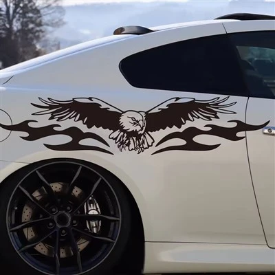 Stiker Elang Terbang