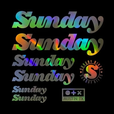 Untuk Sunday Bikes BMX Vinyl Decals