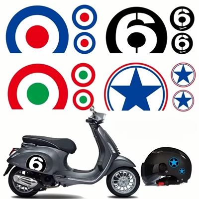 Stiker Untuk Motor Vespa PIAGGIO