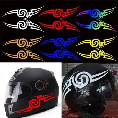 Stiker tahan air helm decal