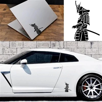Jepang Samurai Karate Kendo Ikon Logo Decal