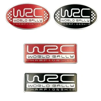 Decal Lencana Lambang WRC Metal