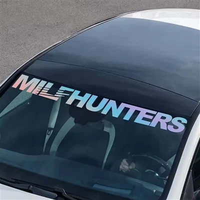 Stiker dekorasi mobil milfhunters