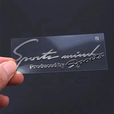 Stiker Nikel Emblem Sepeda Motor