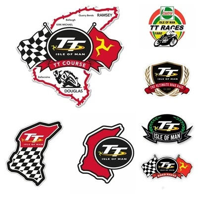 Sepeda motor i - Isles of man tt moto stiker