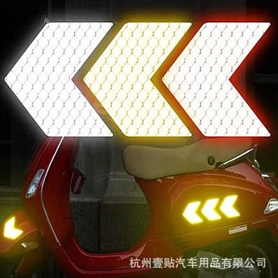 Stiker Peringatan Mobil Reflektif