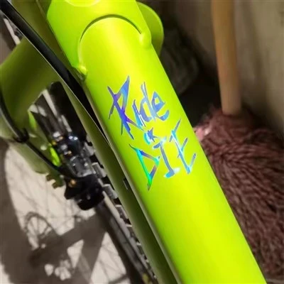 Stiker Ride atau Die Top Tube Sticker