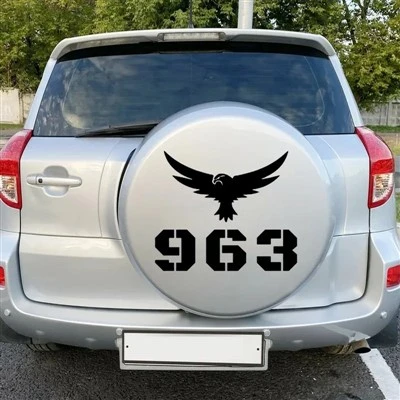 Peta Suriah 963 stiker mobil elang