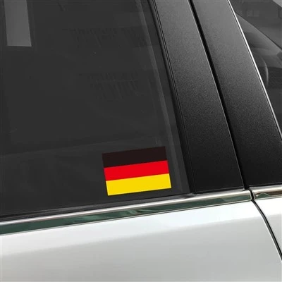 Berbagai grafik stiker stiker bendera Jerman