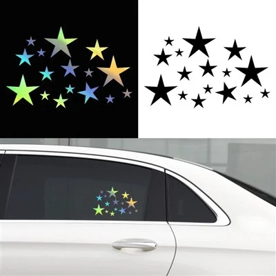 Stiker mobil bintang decal vinyl