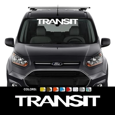 Stiker kaca depan untuk stiker transit ford
