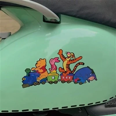 Stiker Sepeda Listrik Winnie Bear
