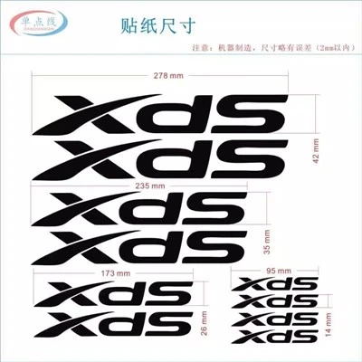 Kit Stiker XDS