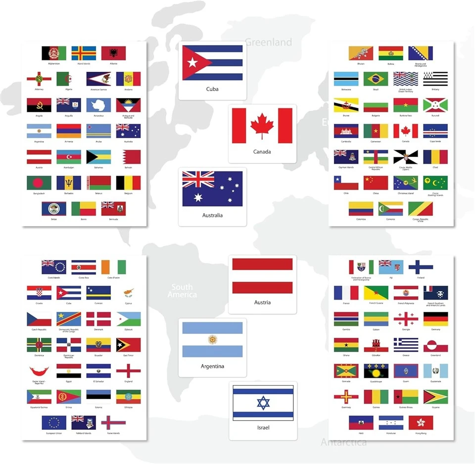 Students National Flag Decal