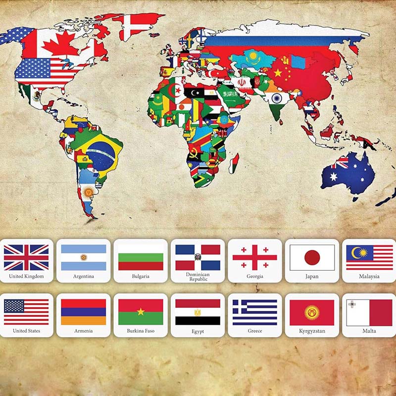 Stiker Bendera Nasional Siswa