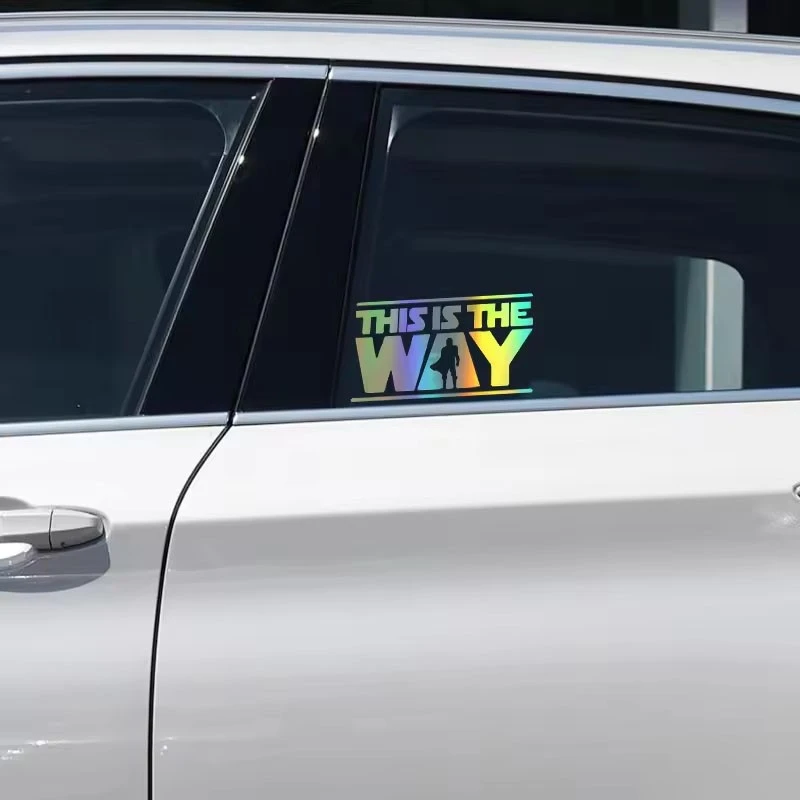 This Is The Way Car Sticker