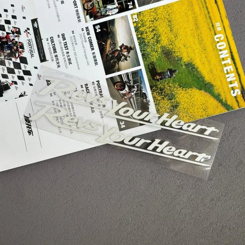 Universal Stickers Revs Your Heart high quality