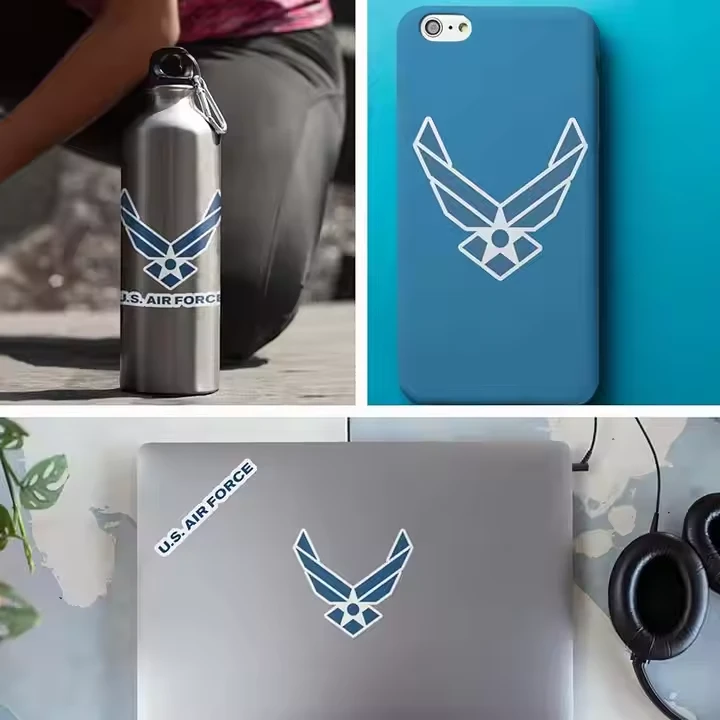 Stiker Decal Botol Mobil Angkatan Udara AS